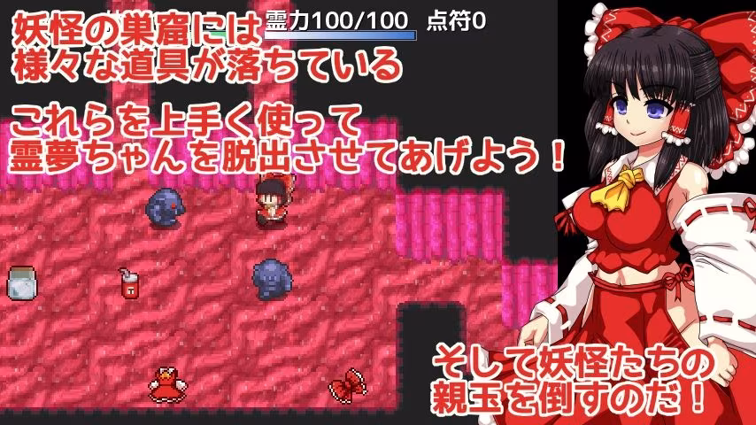 博麗霊夢の妖怪退治大作戦！