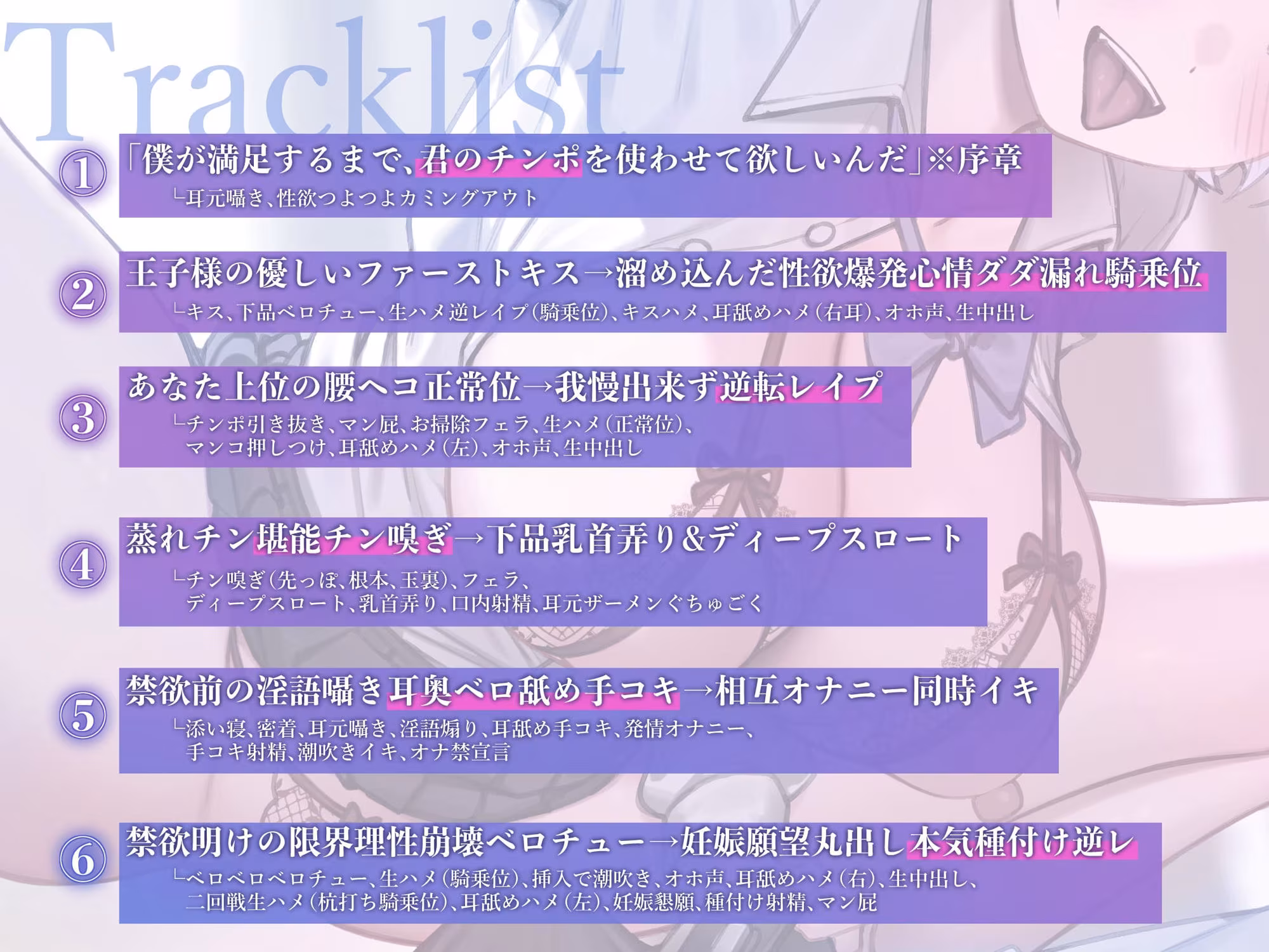 【心情漏れ無声オホ/事後差分イラスト付き】低音イケボ王子様JKのムラつき解消チンポ係〜全校生徒の憧れ女子の密着ド下品貪り逆レ〜【KU100】