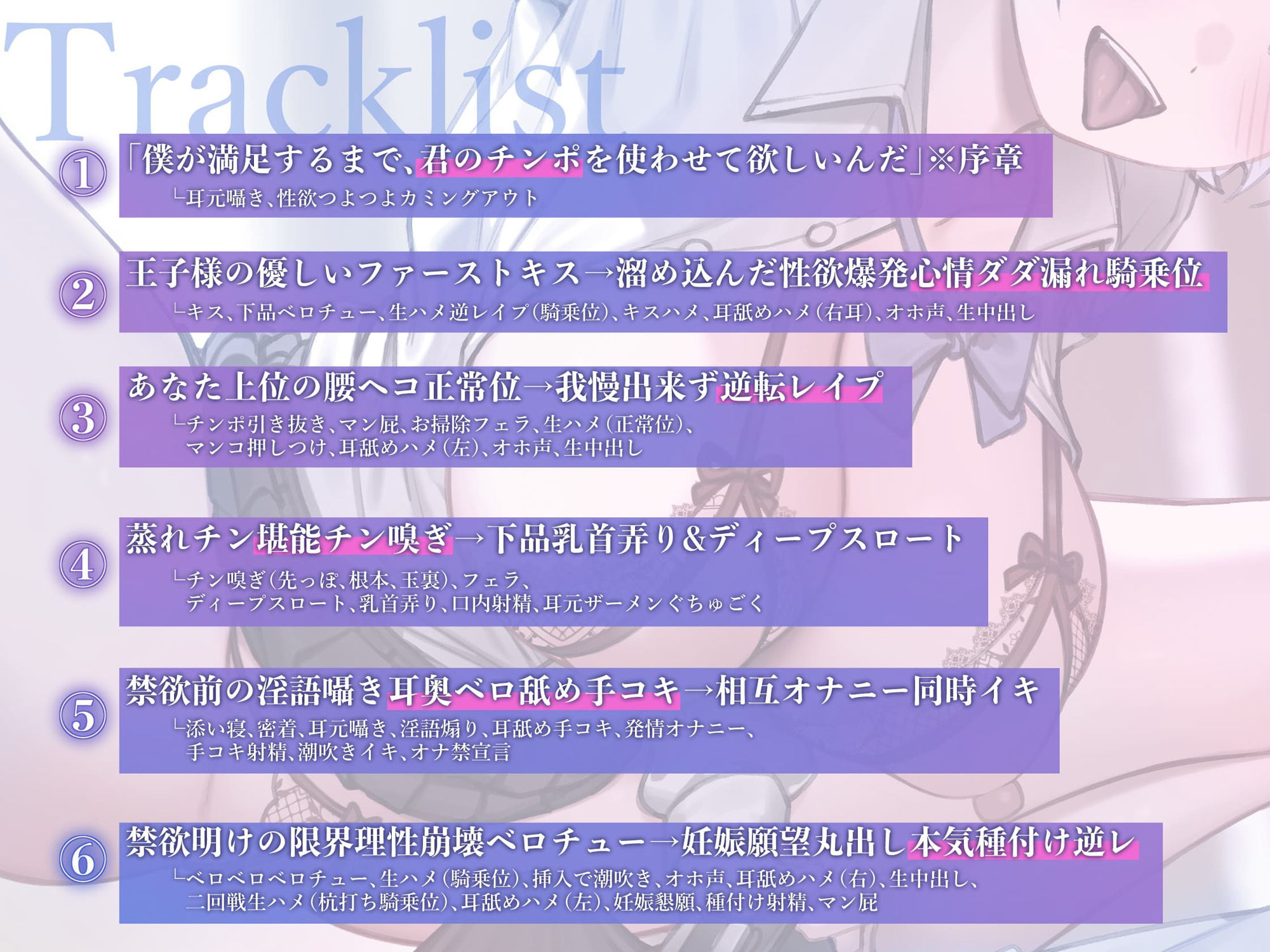 【心情漏れ無声オホ/事後差分イラスト付き】低音イケボ王子様JKのムラつき解消チンポ係〜全校生徒の憧れ女子の密着ド下品貪り逆レ〜【KU100】