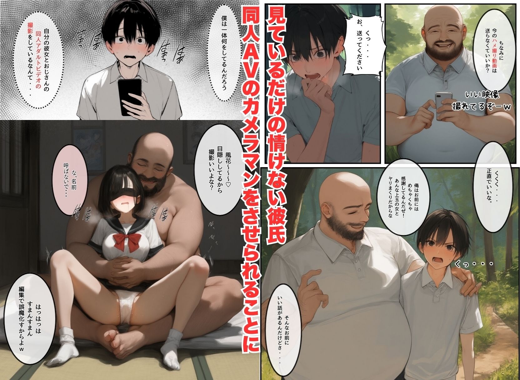 【僕の寝取らせ夏休み】あの日見た種付けプレスを僕はまだ忘れられない