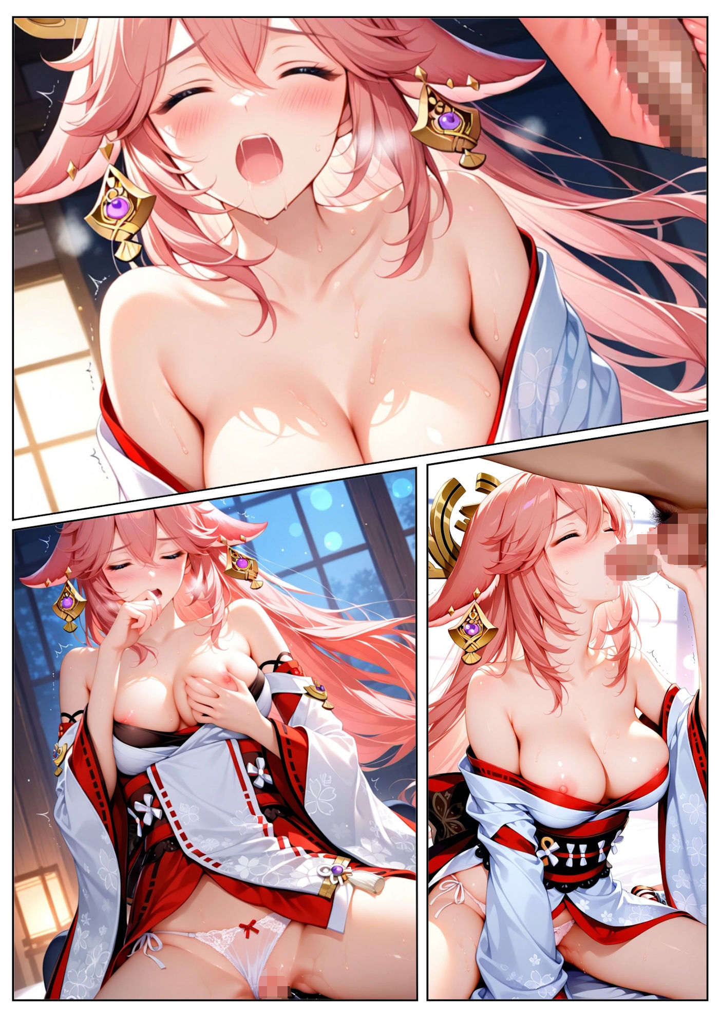 お参り行ったら神の目持つ人に目をつけられて今年の運勢カラダで占ってもらえた