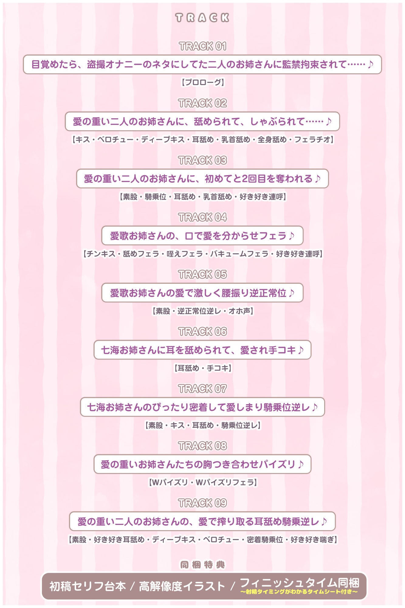 【男性受け】逆ストーカー痴女お姉さんズに監禁溺愛レ●プされるお話  〜耳元で「好き♪好き♪」言いながら甘責めしてあげる〜