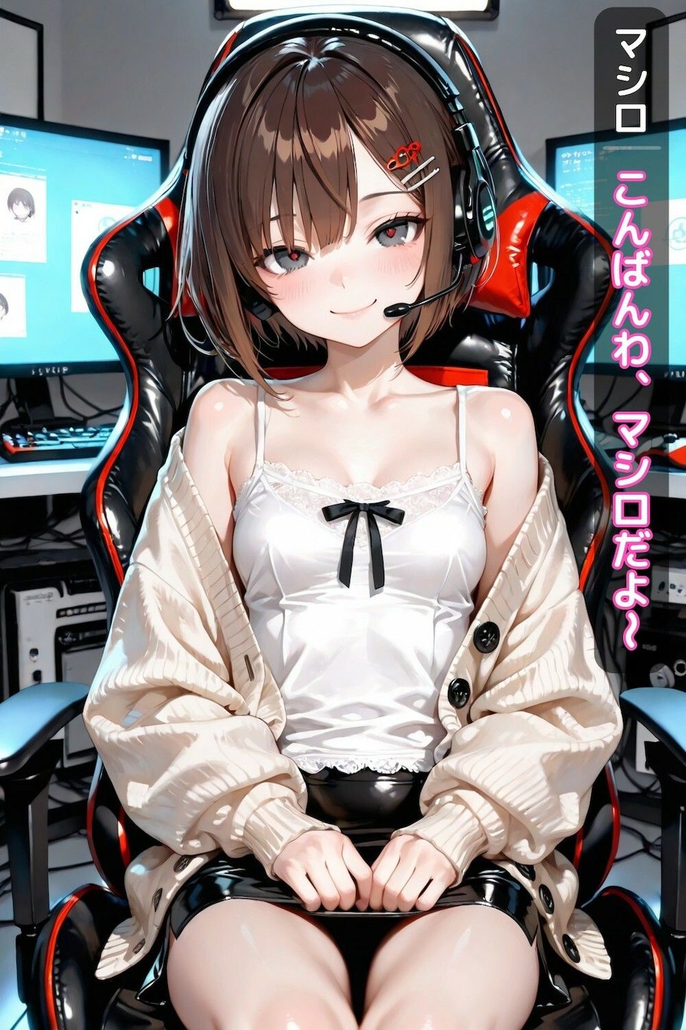 綾瀬真白のV配信で公開するね（3話パック）【地下アイドル】【枕営業】【魔法のオナホ】【CDZ】