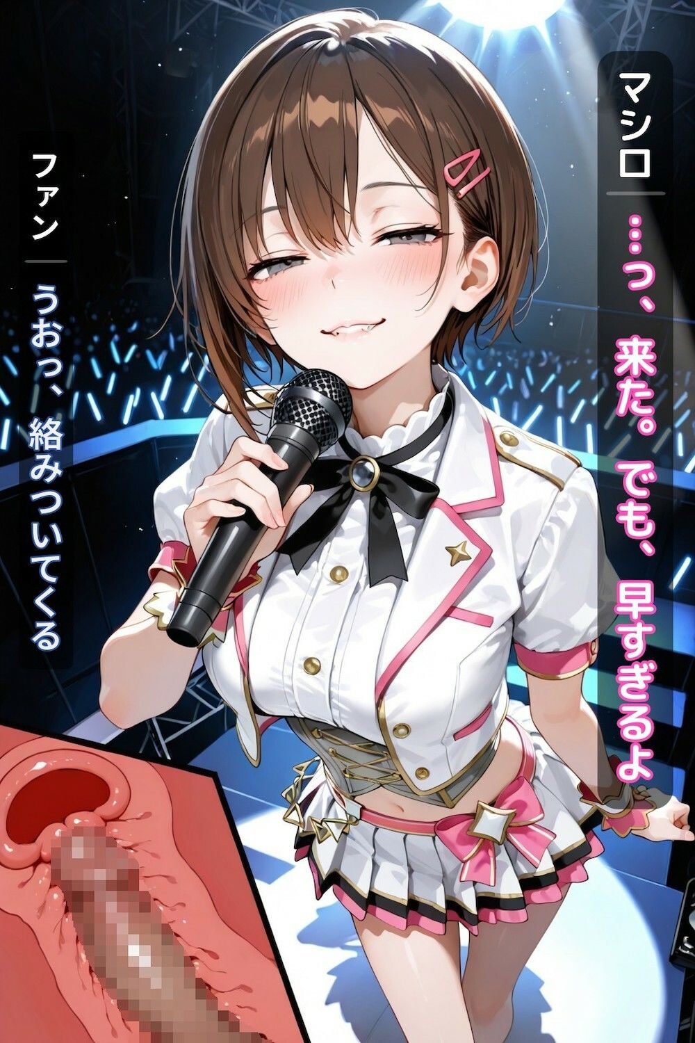 綾瀬真白のV配信で公開するね（3話パック）【地下アイドル】【枕営業】【魔法のオナホ】【CDZ】