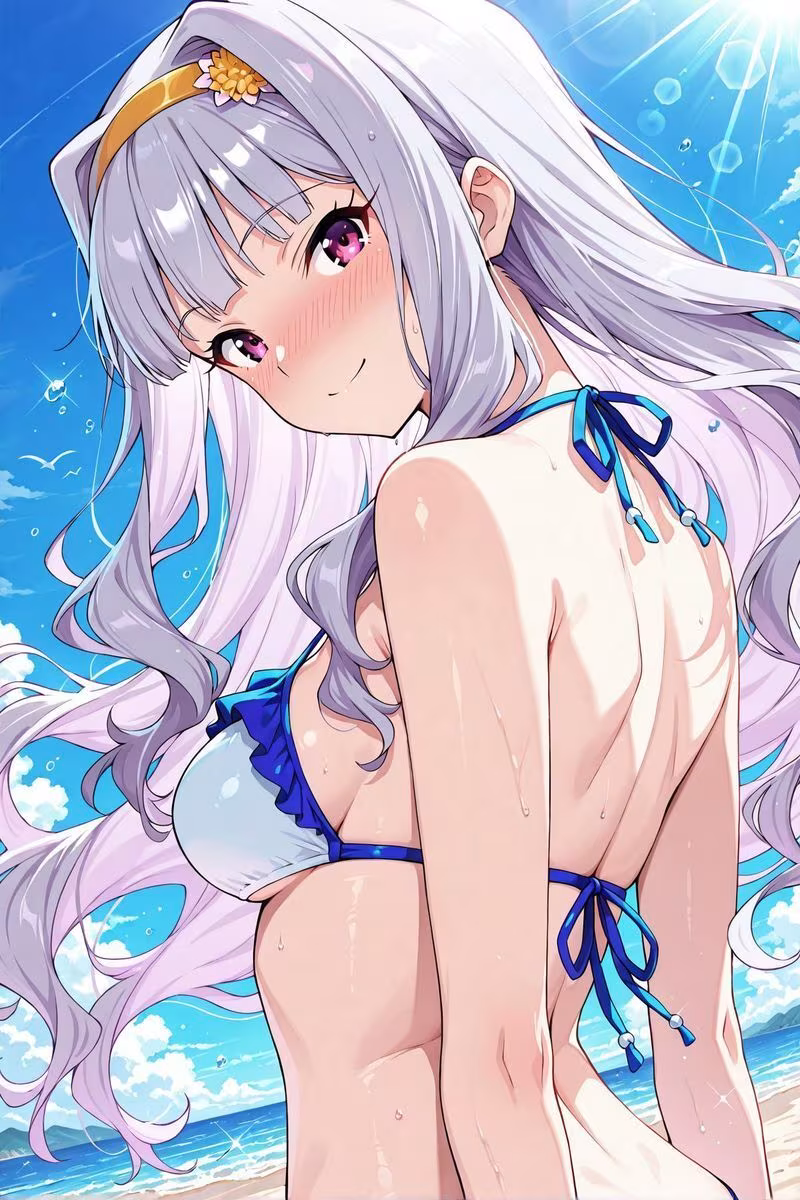 アイドル○スター5 水着に着替えたら