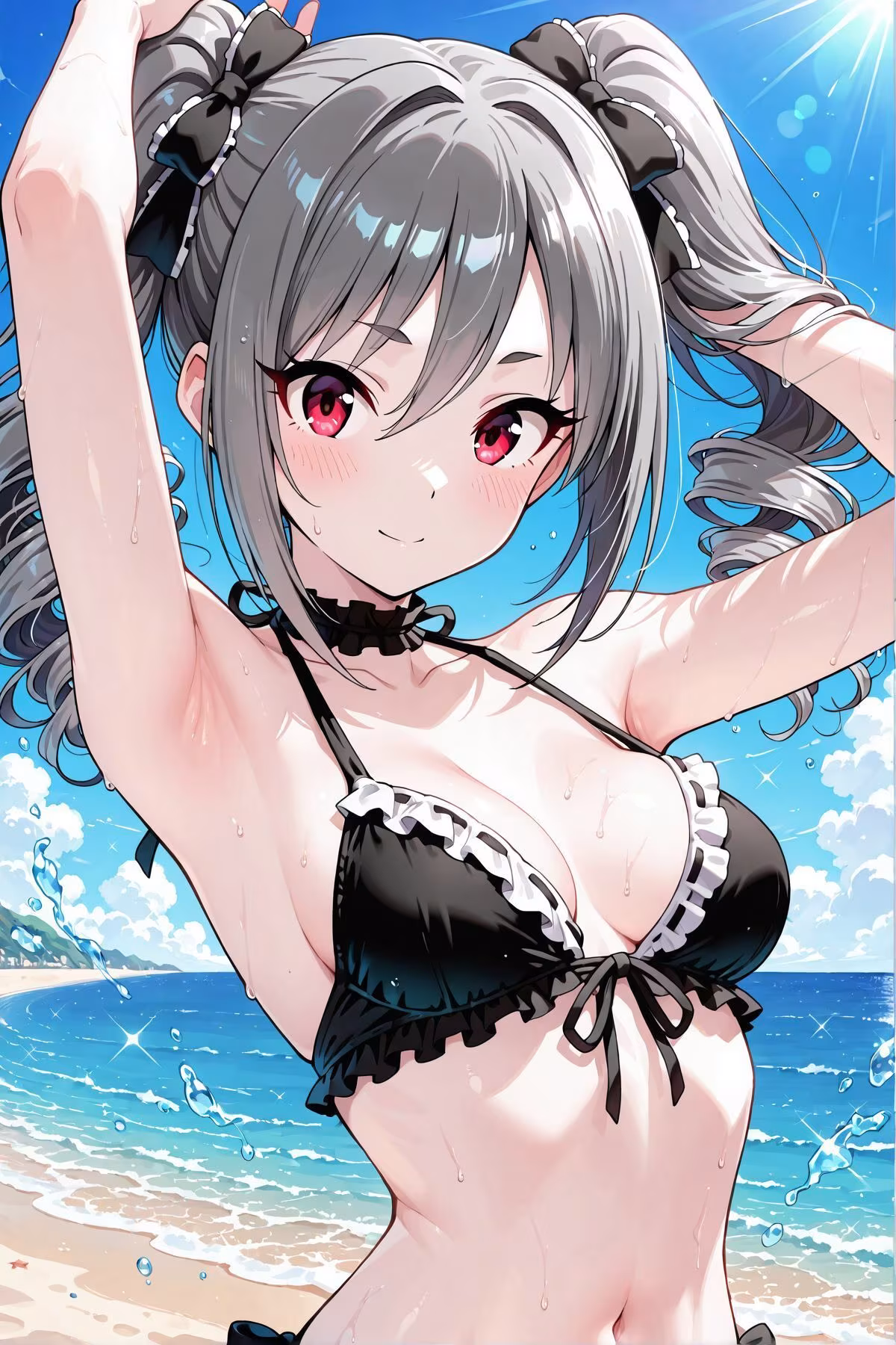 アイドル○スター5 水着に着替えたら