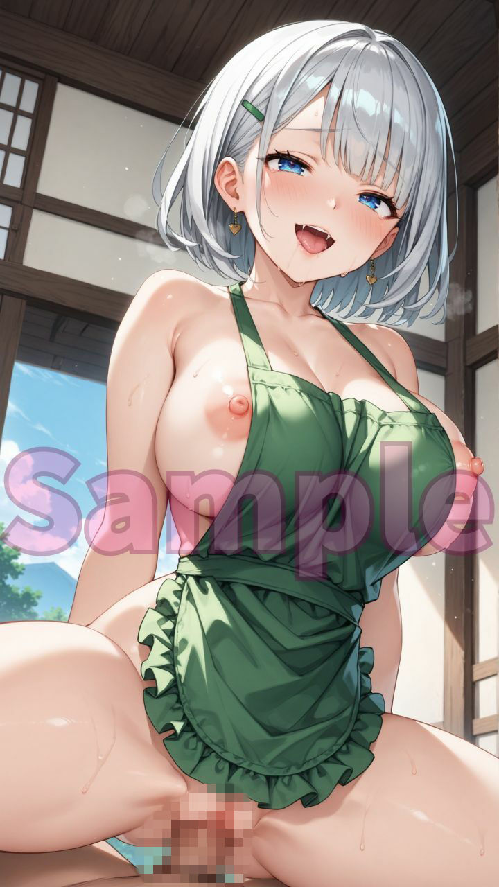 淫乱はだかエプロン女子たちがあなたとスペルマを包み込む！