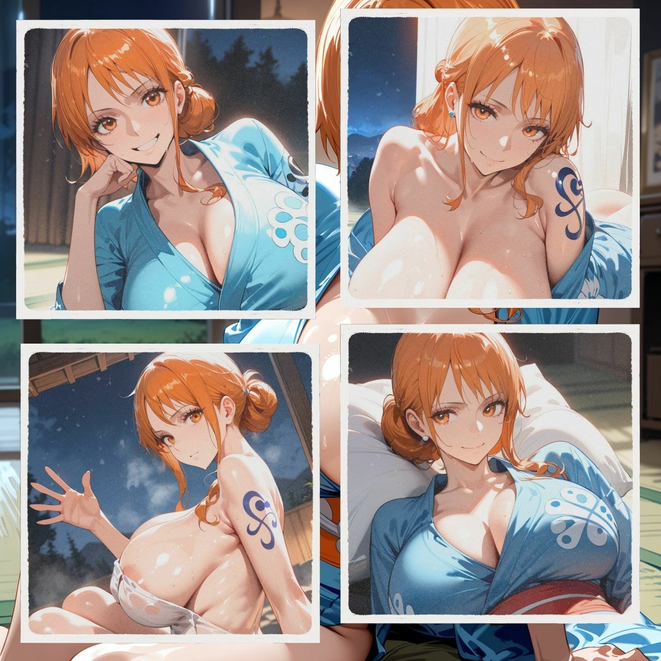 ナミ・ロビンとひたすらイチャイチャしたい2