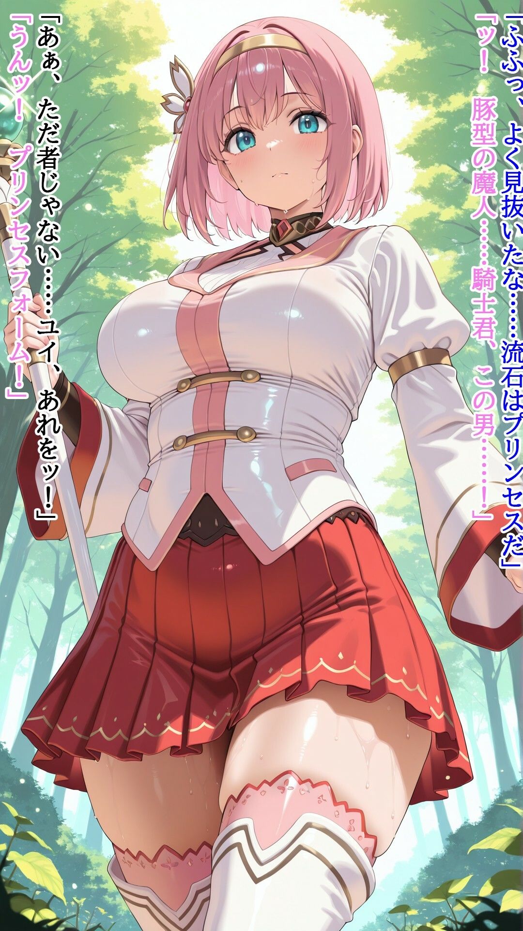 プリコネユイ悪堕ち〜両想いだった幼馴染系プリンセスは魔人に寝取られる〜