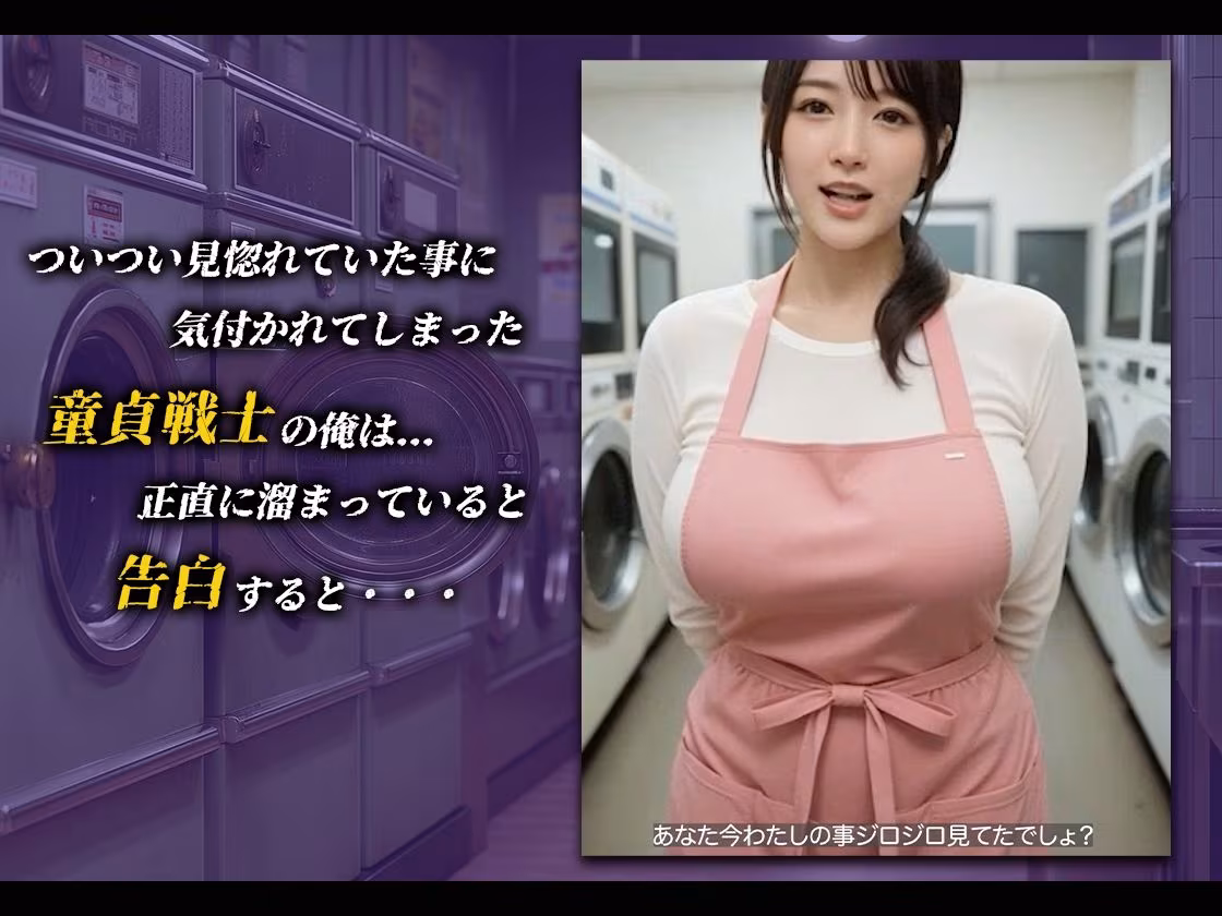 【導入ストーリーあり】ランドリーで人妻と蜜愛【おまけぶっかけ祭り】