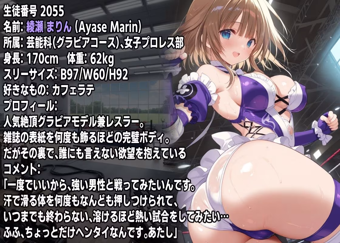 私立くいこみ学園  〜関係者向け学校案内:女子プロレス部特集号〜