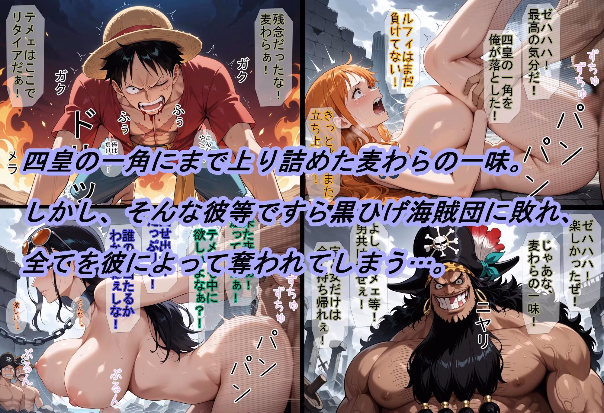 【ONE PI〇CE】海賊王黒ひげ〜略奪の記録〜
