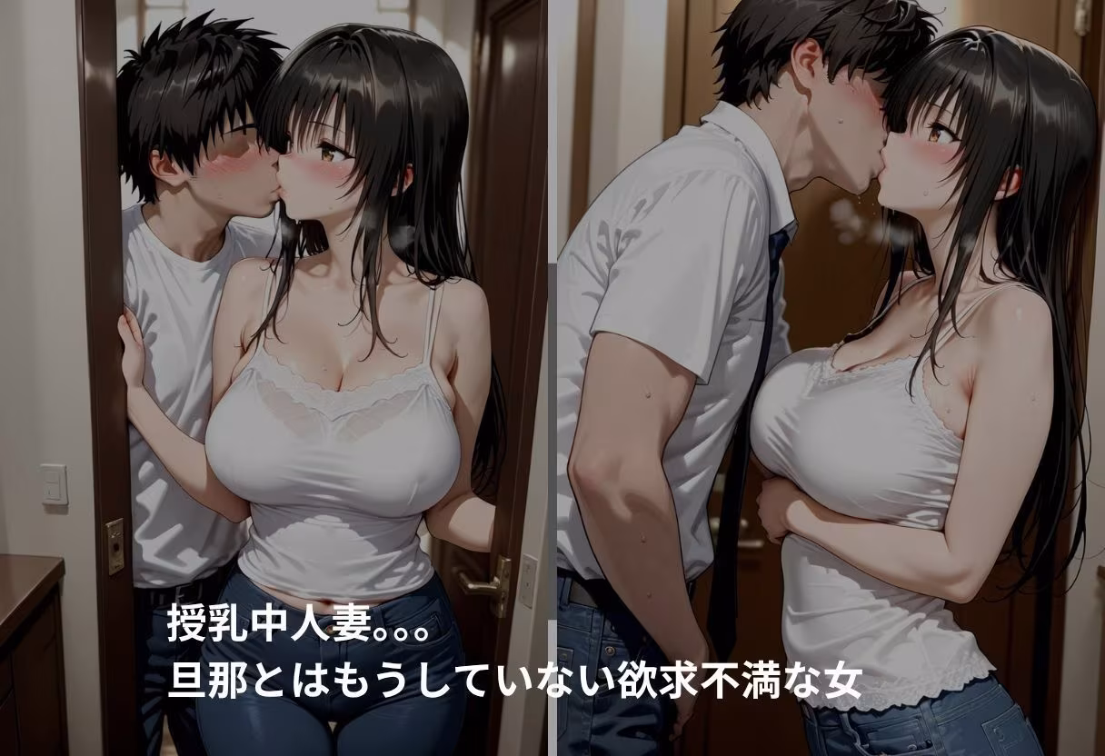 吹き出す母乳  古手川唯