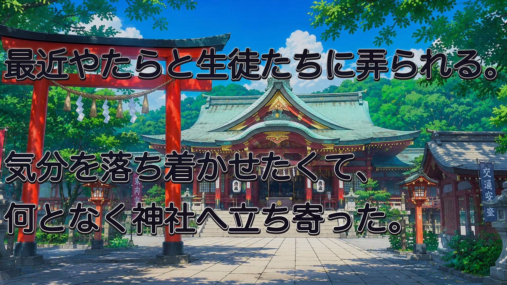 童貞教師×爆乳黒ギャル巫女  学校では僕をからかう生徒を、神社でハメまくった