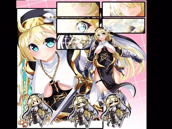 立ち絵素材 騎士シスター