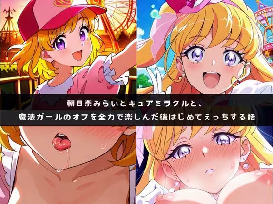 み〇いとミラ〇ルと、魔法ガールのオフを全力で楽しんだ後はじめてえっちする話