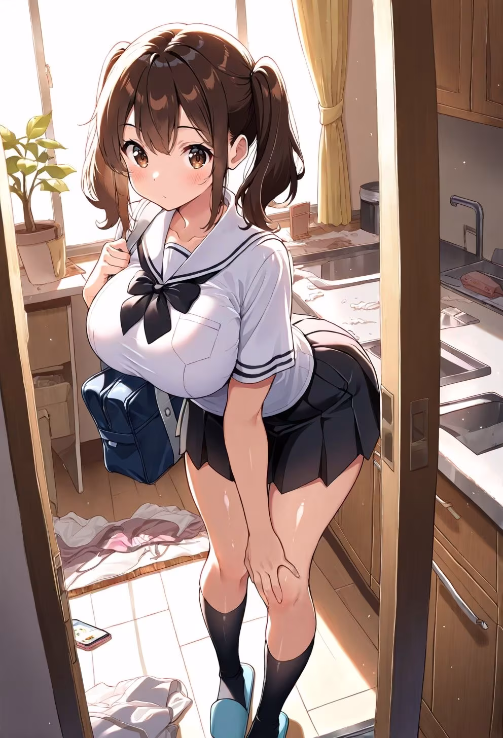汚部屋へようこそ 巨乳ちゃんへの中出し日記