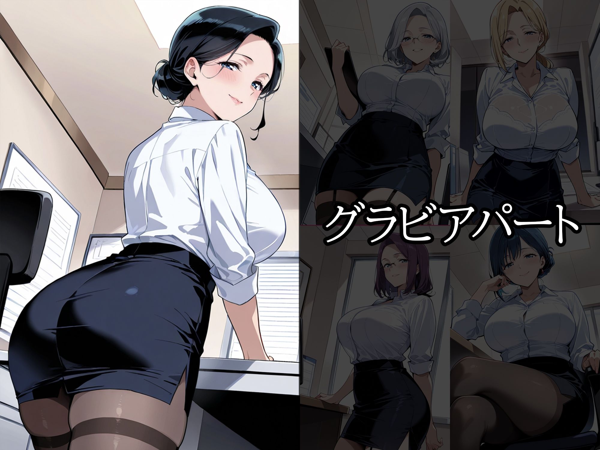 人妻秘書  〜秘密の残業〜