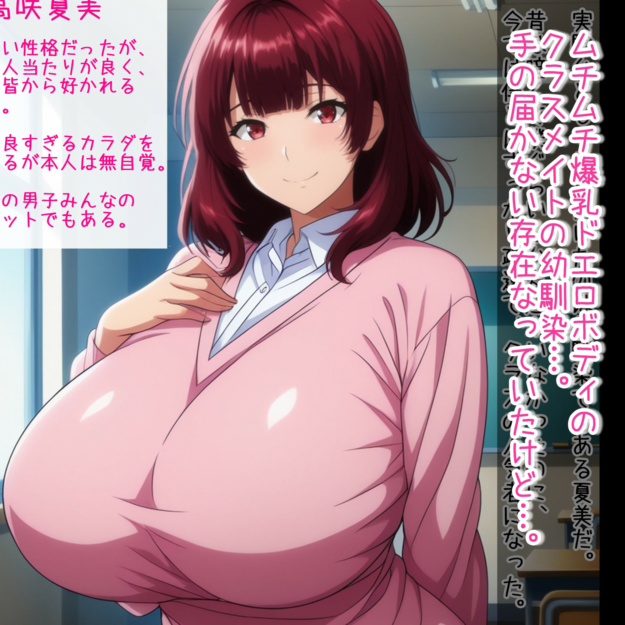 超爆乳もド貧乳も！クラスの女子全員ア〇リで僕専用オナホ化計画！