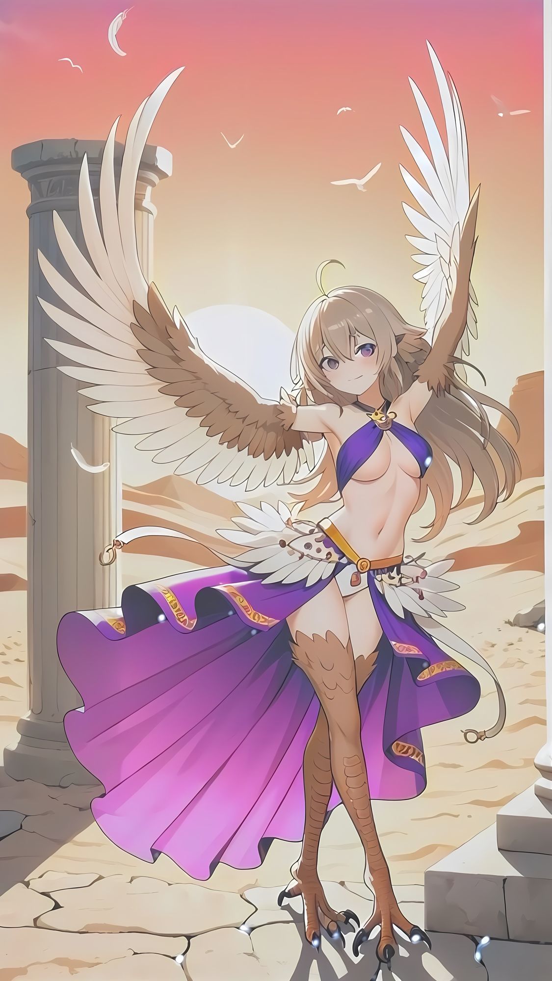 ハーピィさんCG集【コスプレ・下着・ヌード】