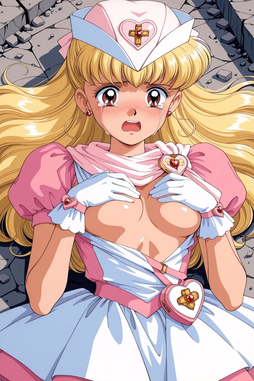 SOS！襲われたナースエンジェル処女喪失SEX