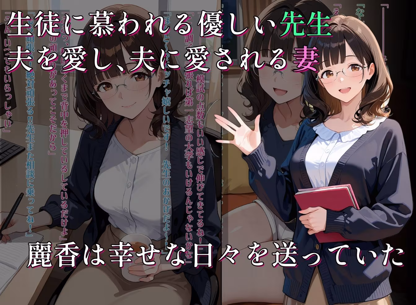 人妻NTR 生徒のためー妻が受け入れた淫らな教育ー