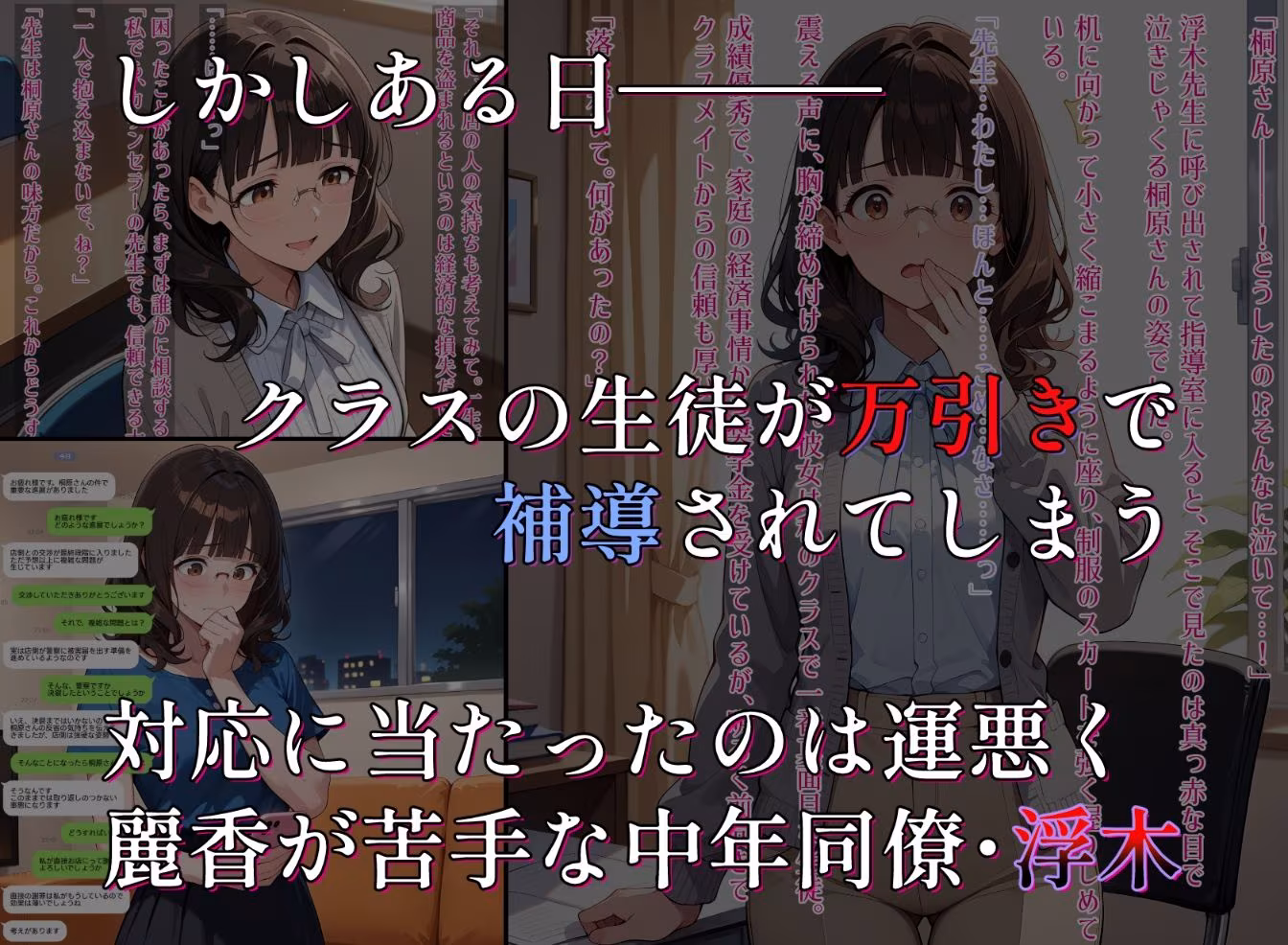 人妻NTR 生徒のためー妻が受け入れた淫らな教育ー