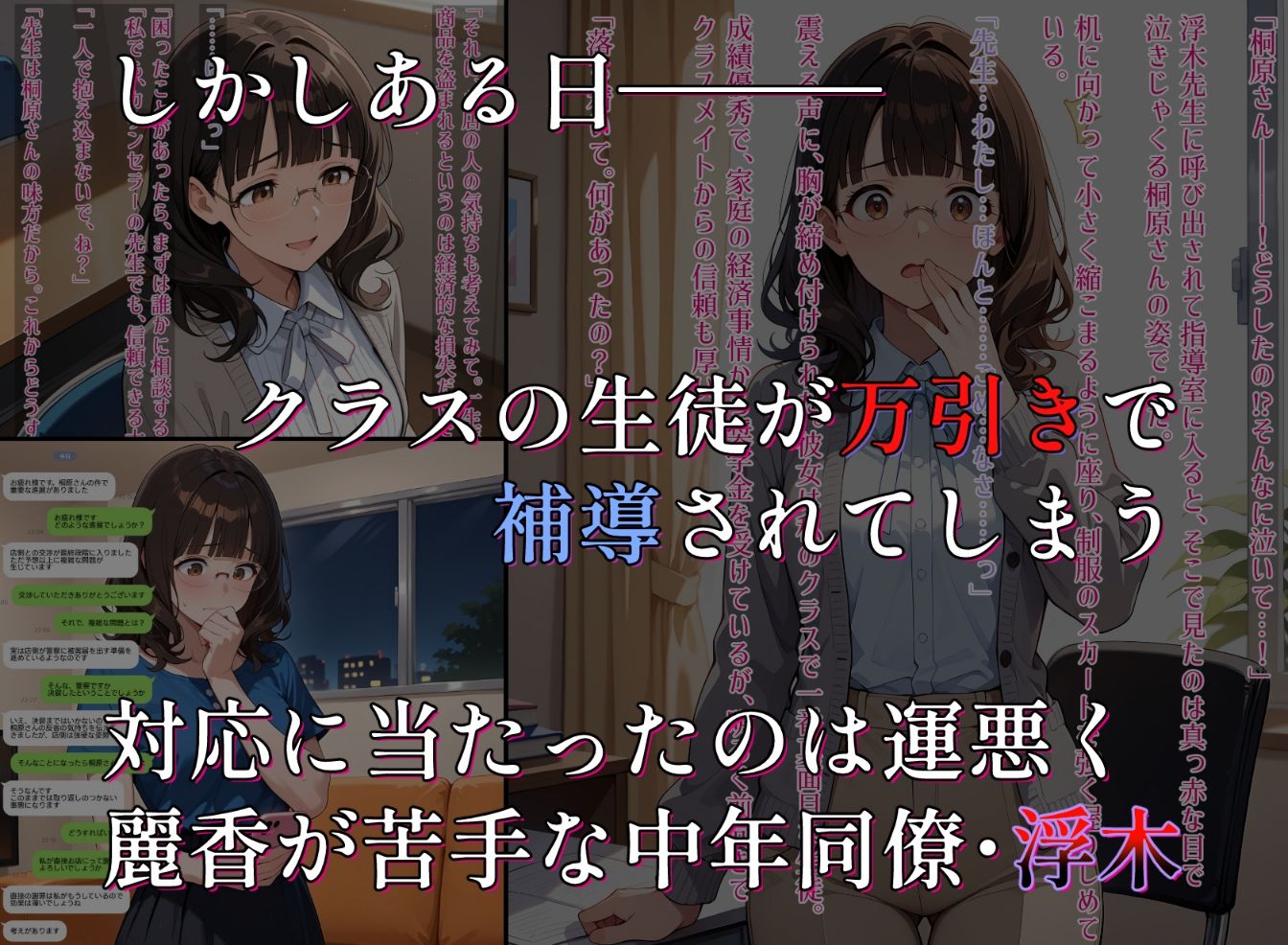 人妻NTR 生徒のためー妻が受け入れた淫らな教育ー