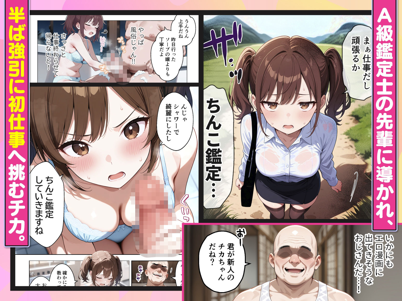 ちんこ鑑定士 〜 崎守チカ（22） の鑑定記録 〜