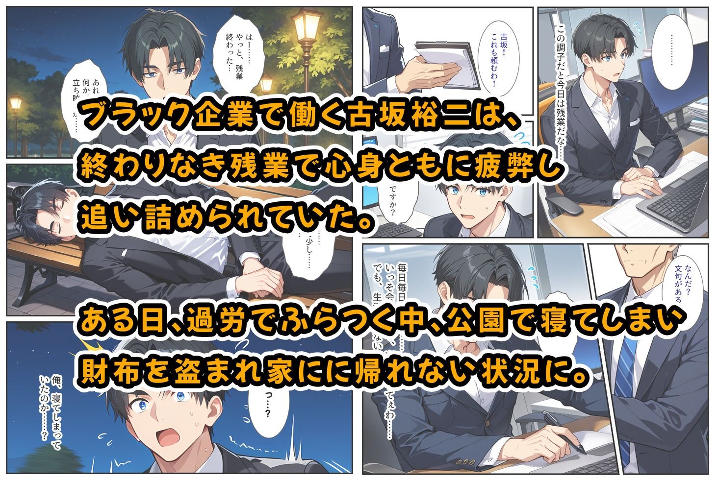 社畜のオレがエロすぎる爆乳母娘に拾われて人生変わりました！