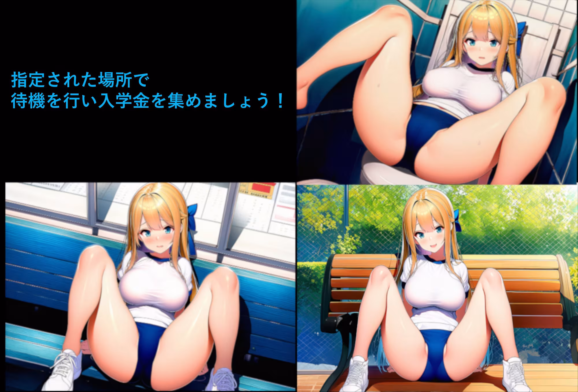 ブルマ少女ここちのアルバイト大作戦-編集版！-