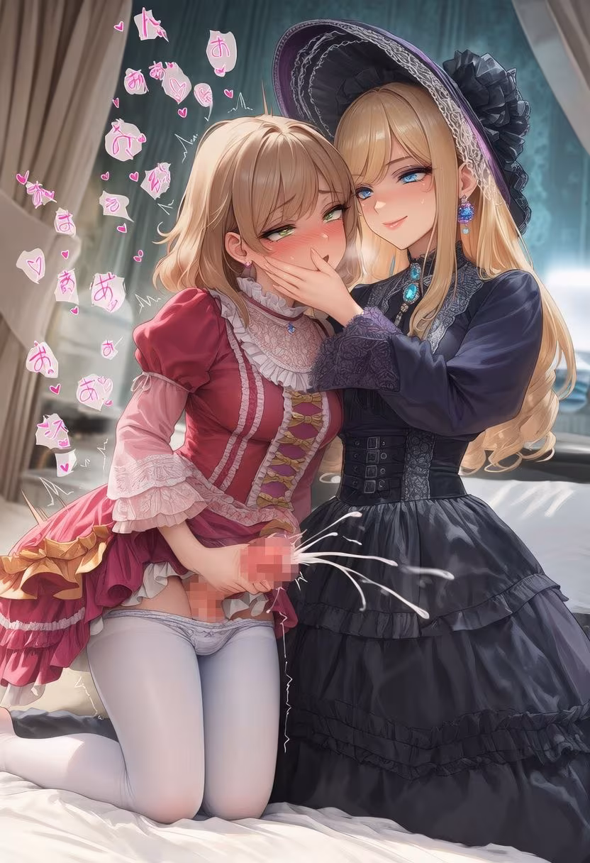 ゴシック〇リィタ様にぶっかけ射精 ver.F