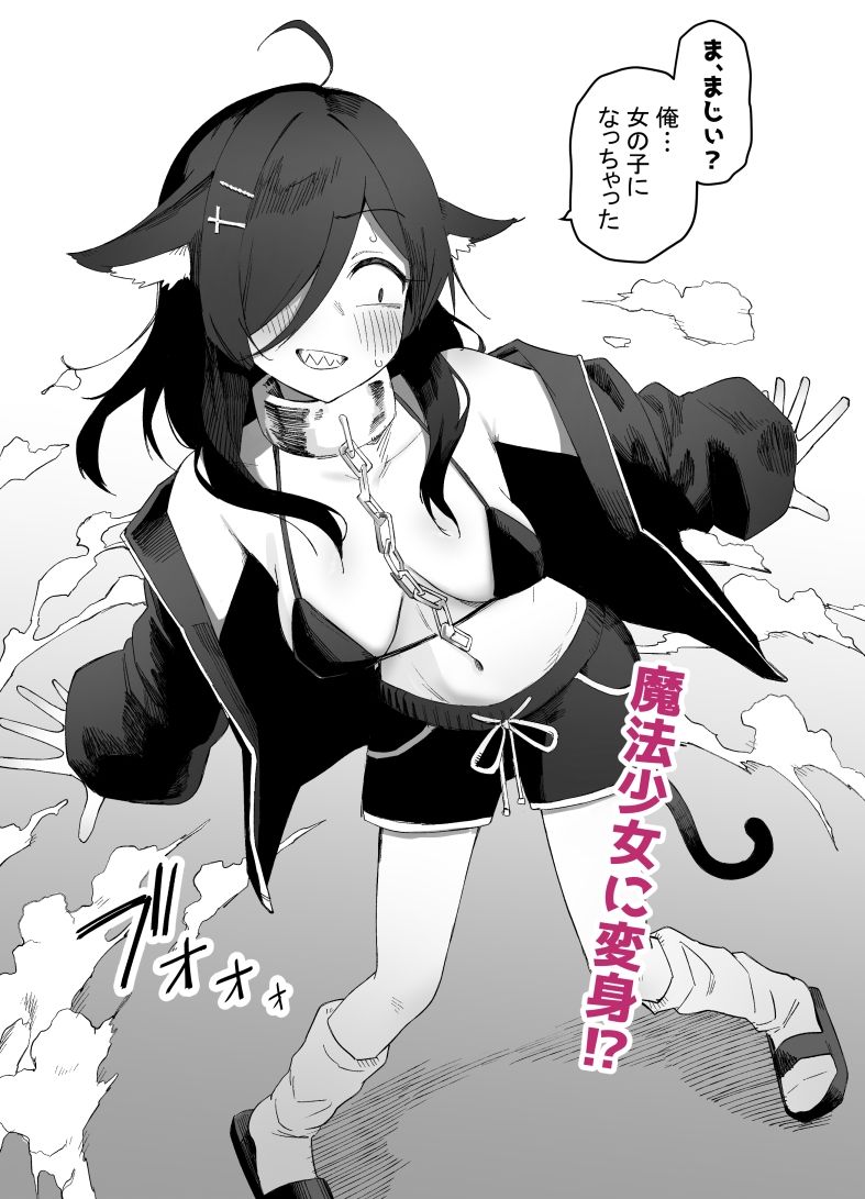 平凡を愛する俺が魔法少女に変身して触手エイリアンにぶち犯●れる話