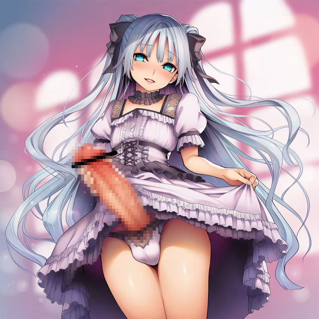 巨根ゴスロリ男の娘がSEX