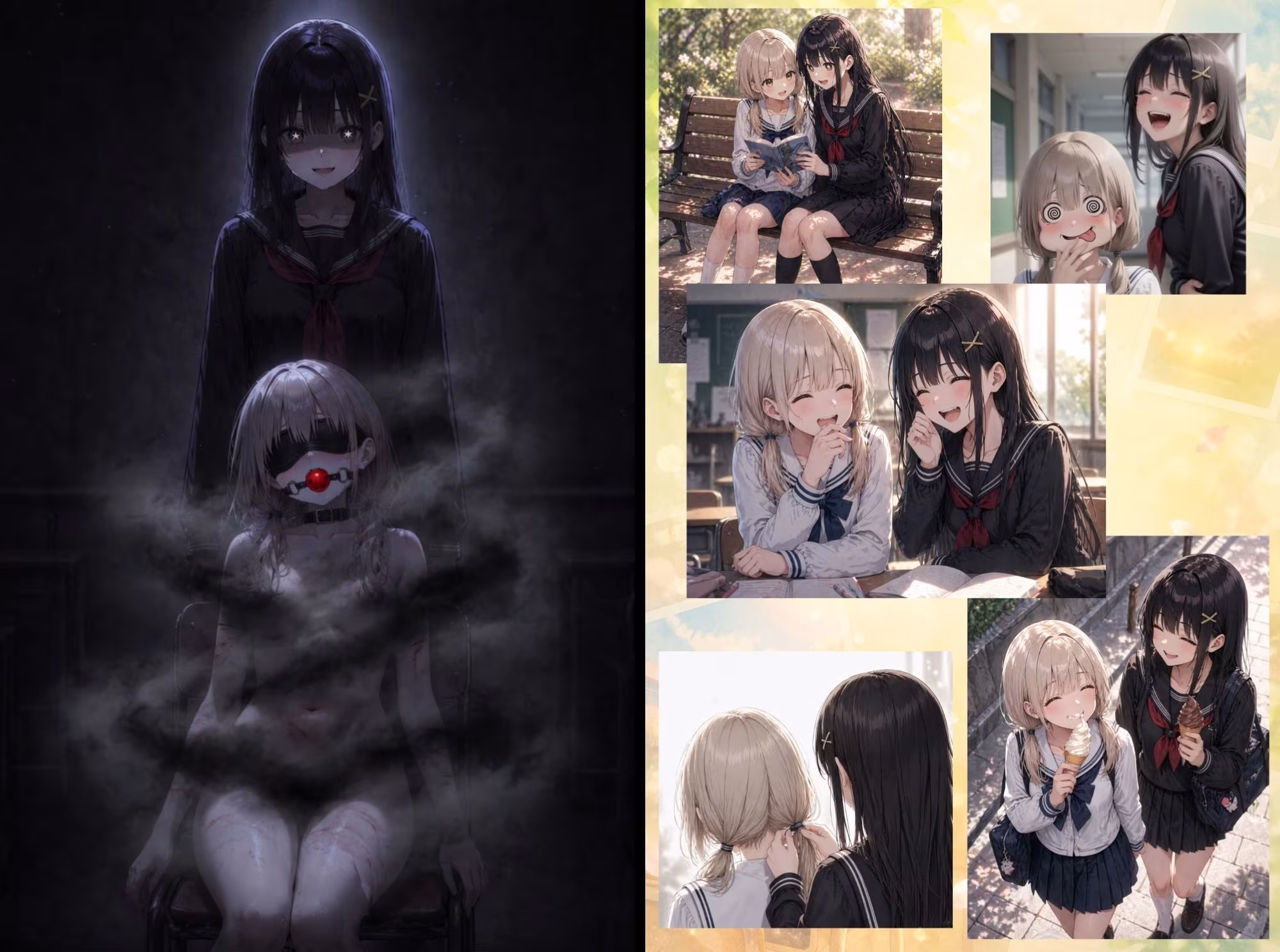 聖域解体  ークラス全員に壊された私を、親友が永遠に所有するまでー