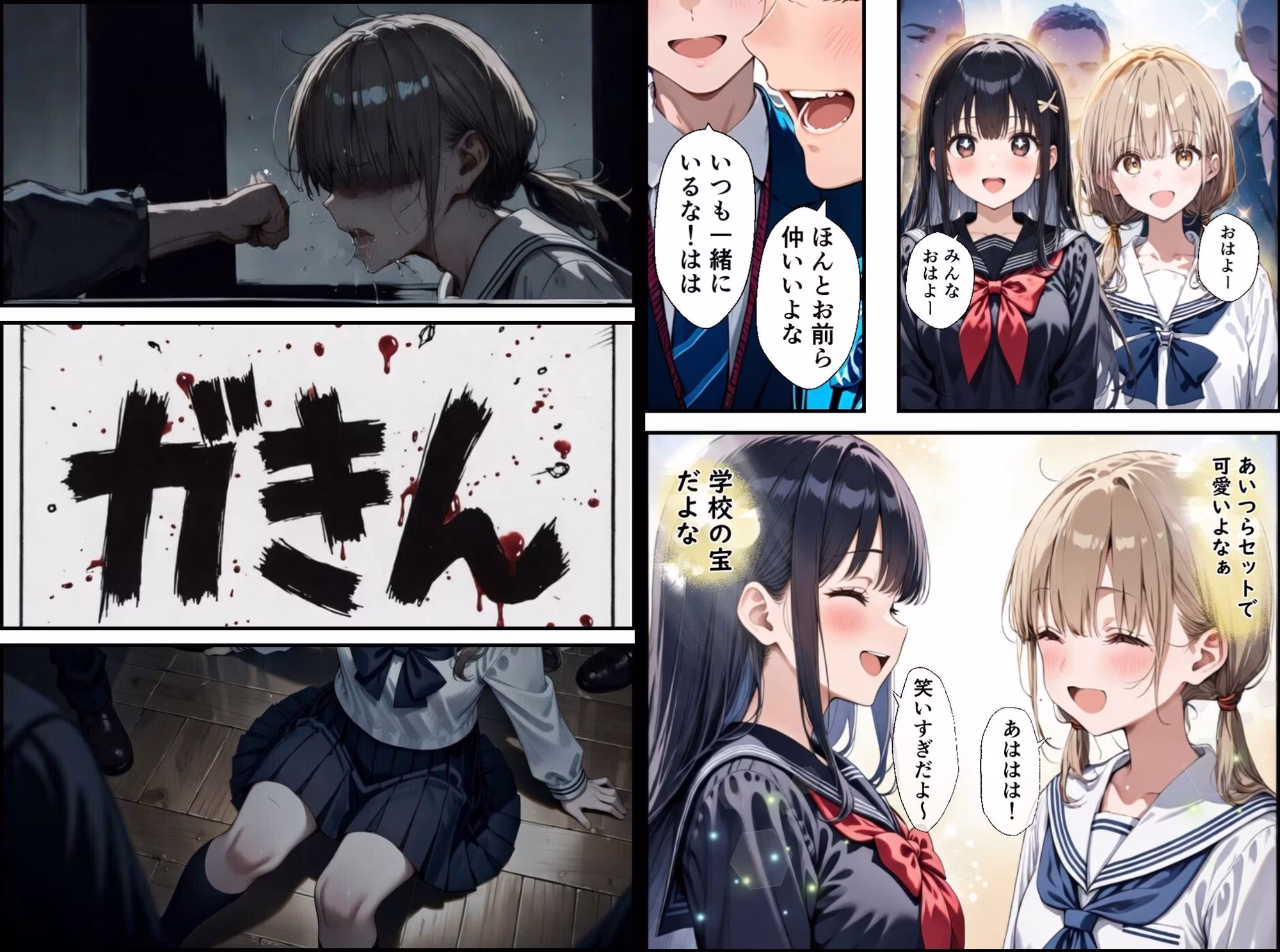 聖域解体  ークラス全員に壊された私を、親友が永遠に所有するまでー