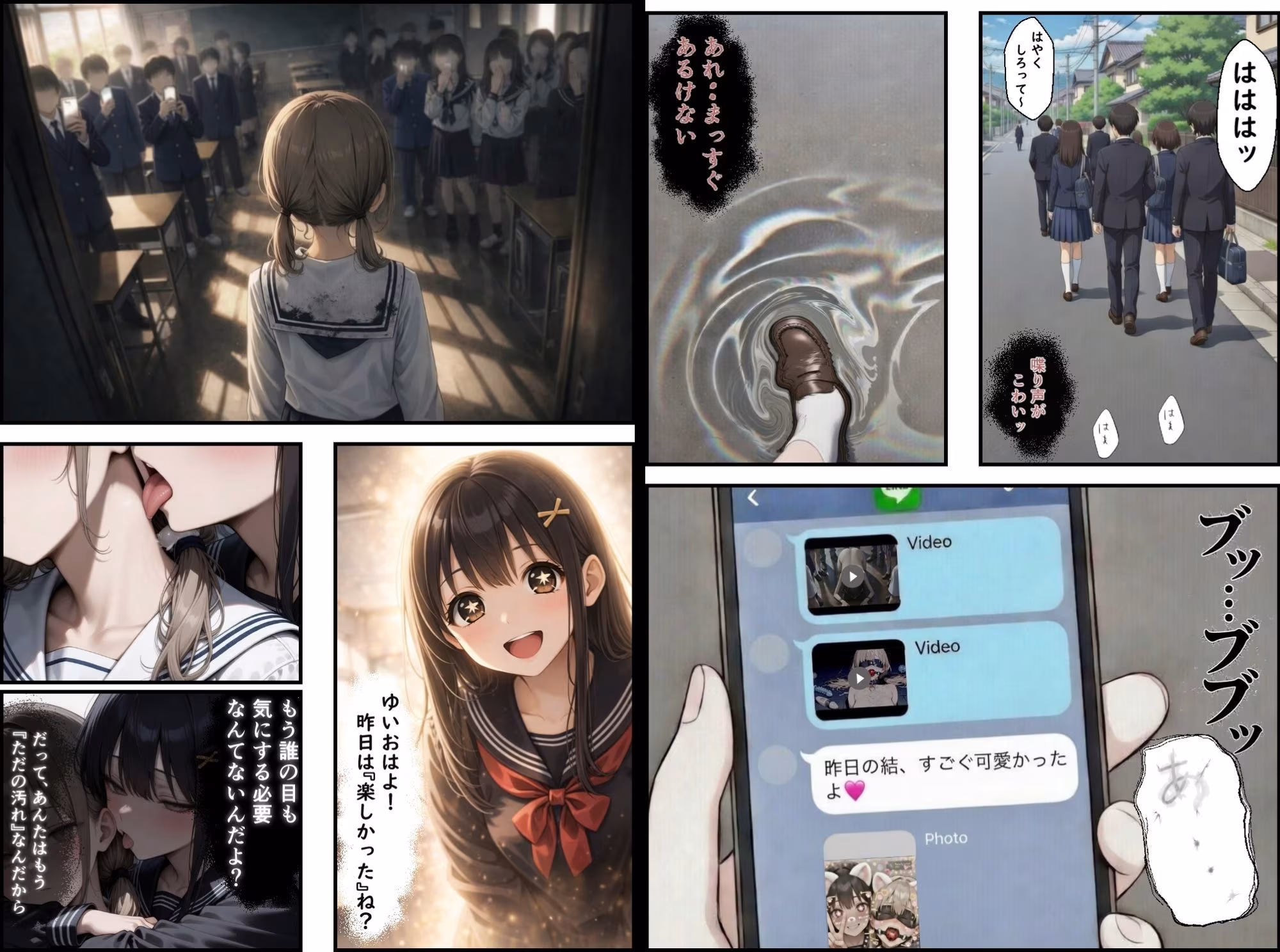 聖域解体  ークラス全員に壊された私を、親友が永遠に所有するまでー