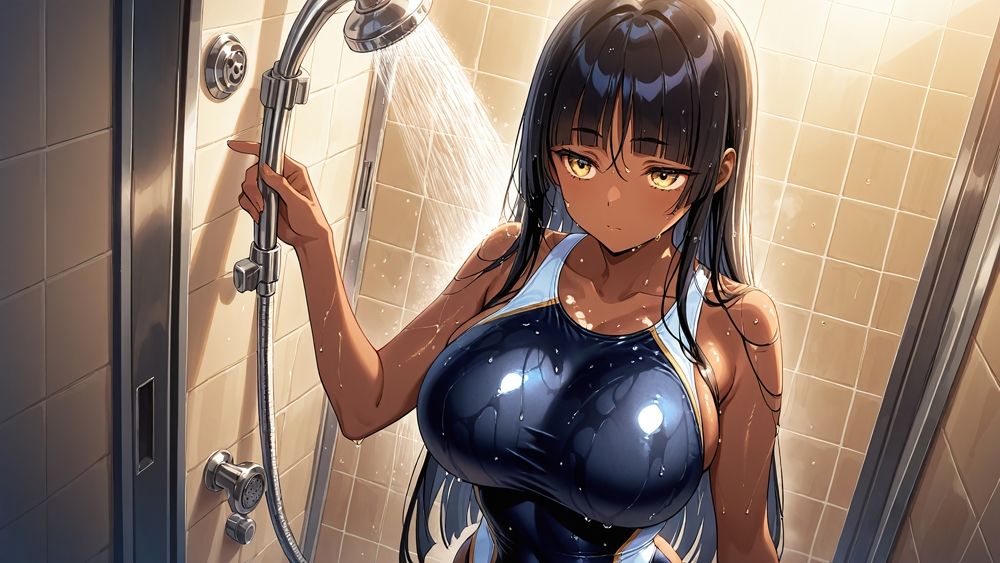 褐色爆乳の水泳部員たちとコーチの秘密の個人レッスン【4K】【FANZA専売】