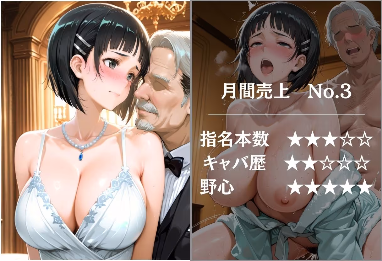 人気キャバ嬢達の枕営業 〜売上No.1を賭けたVIP接待〜