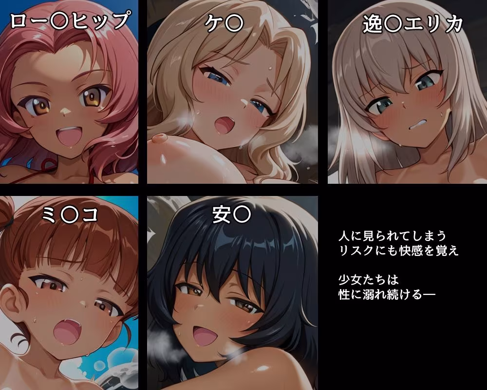 ハメパン〇ァー 〜海辺で日焼けエッチ編〜