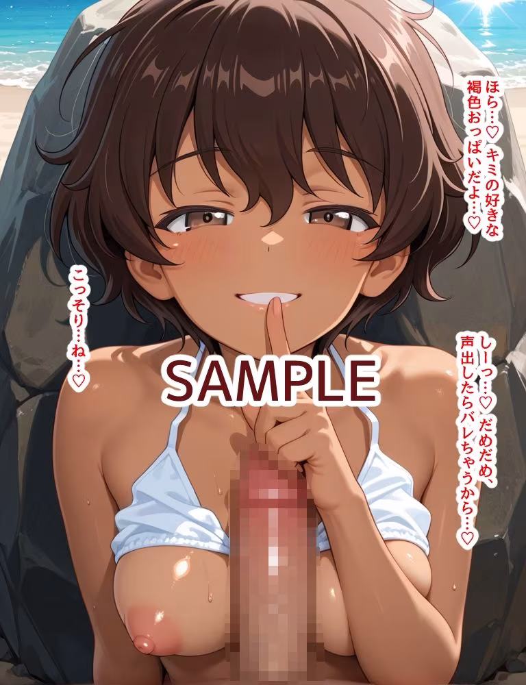 ハメパン〇ァー 〜海辺で日焼けエッチ編〜