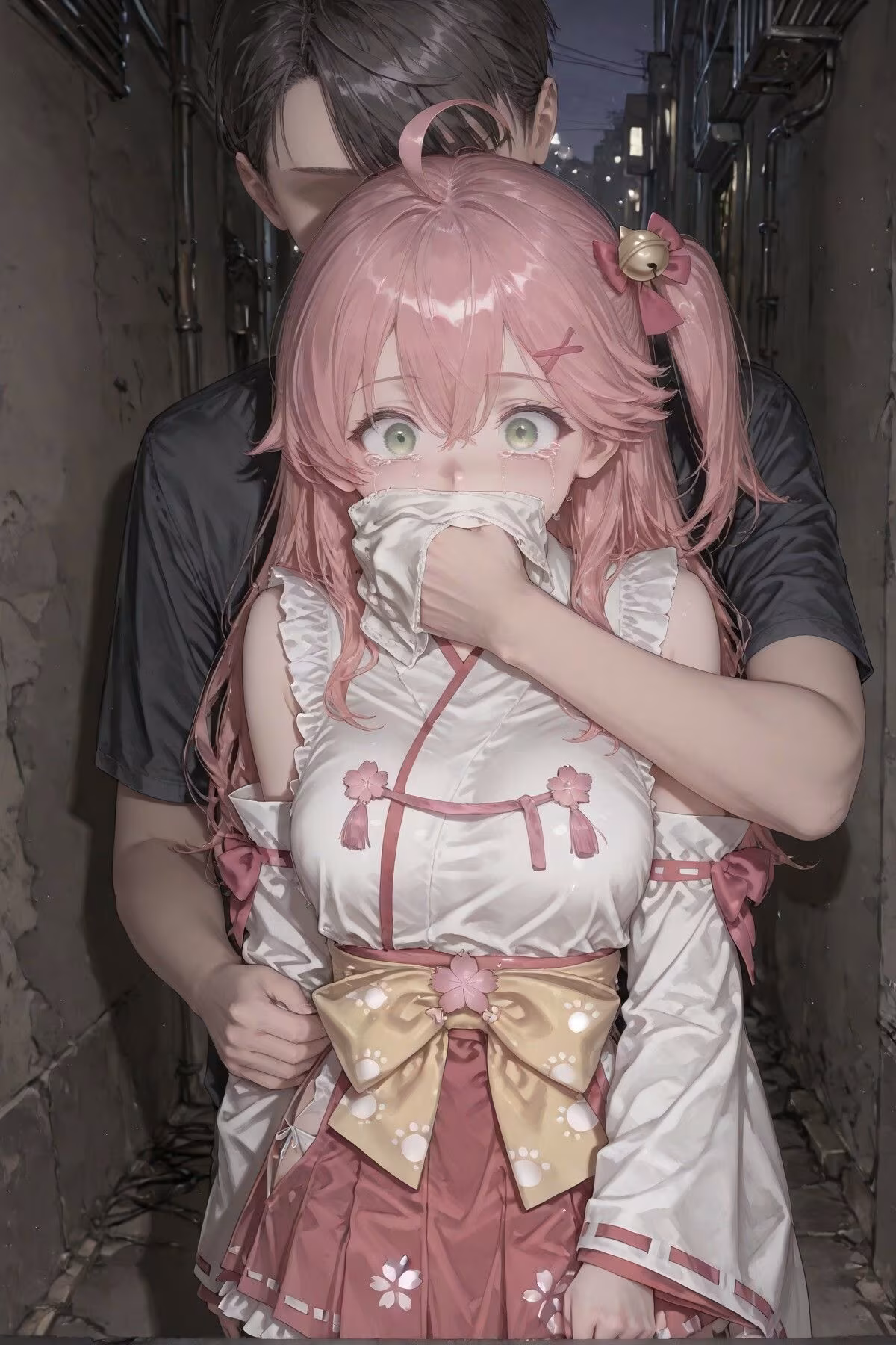 さ〇らみこの路地裏拘束レ〇プ