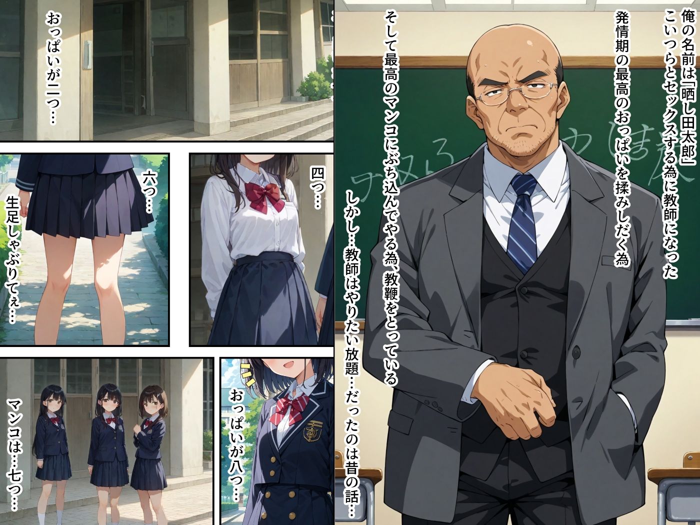 ヤリチン教師の餌食になる発情期ヒロインズ総集編