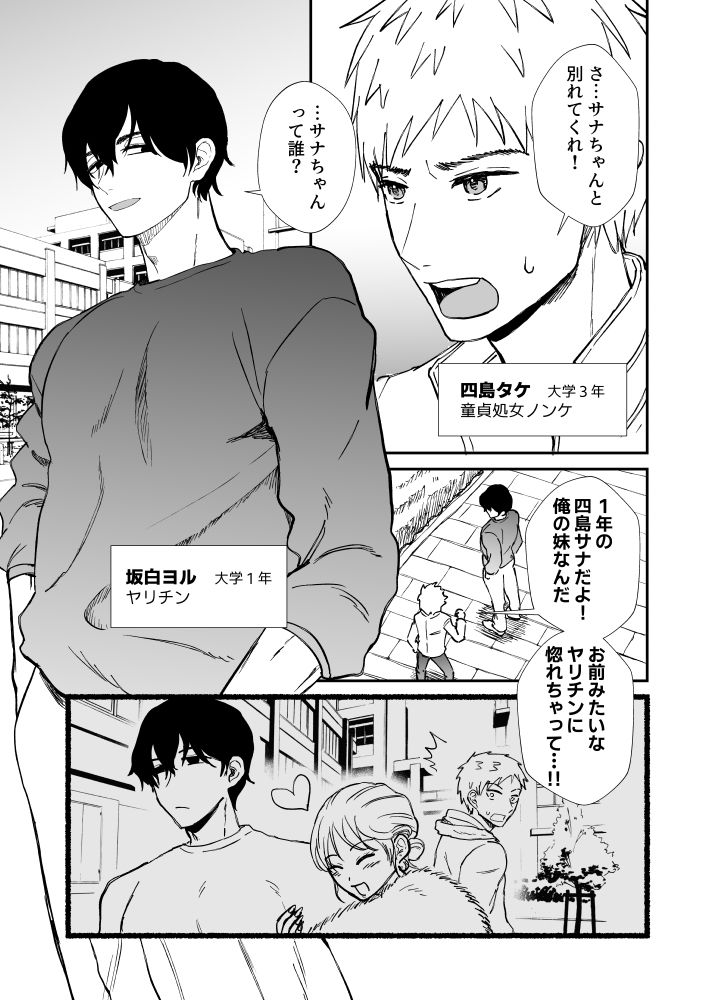 生意気ノンケが年下ヤリチンの絶倫巨根で調教されて完全敗北する話