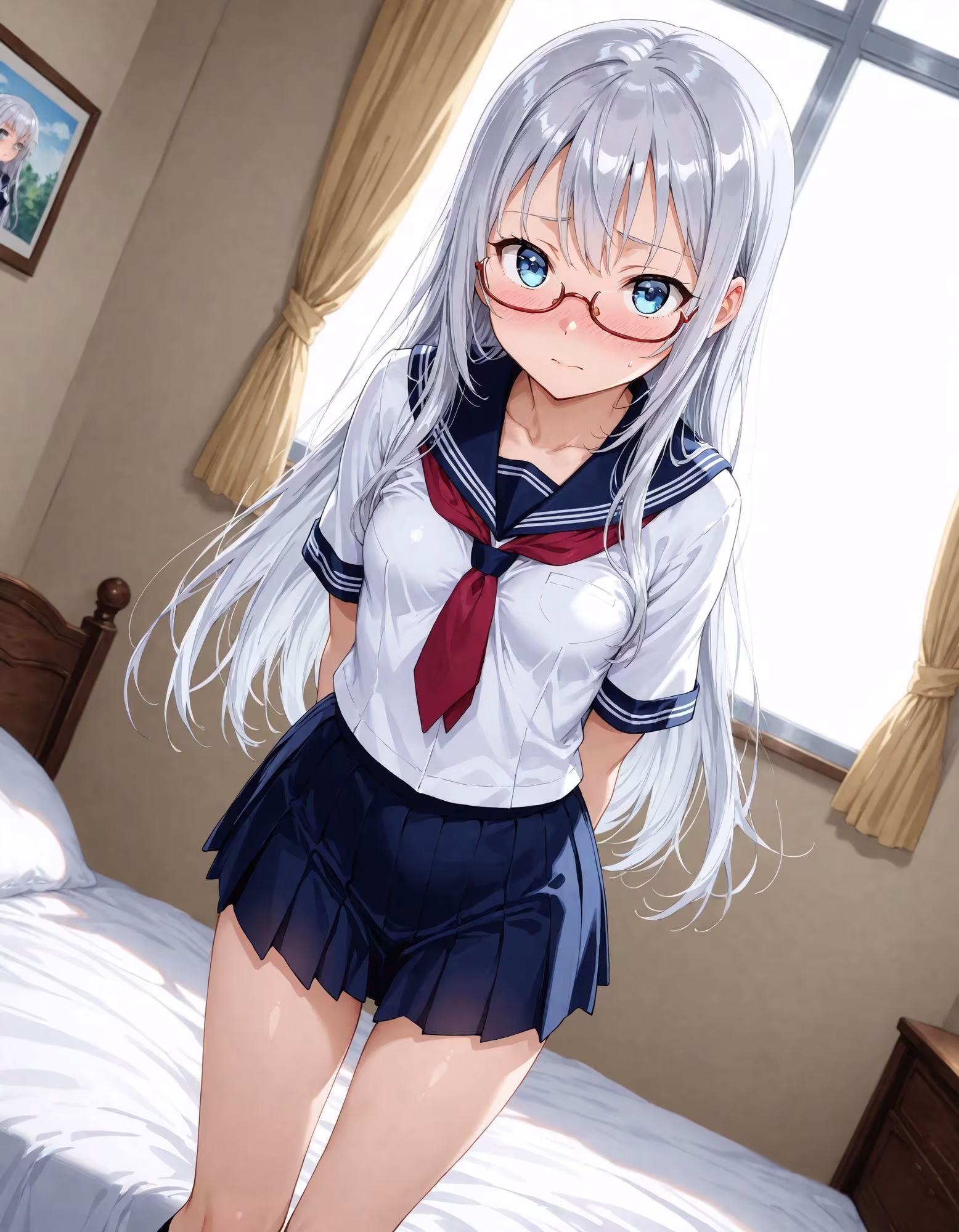 クール委員長、調教