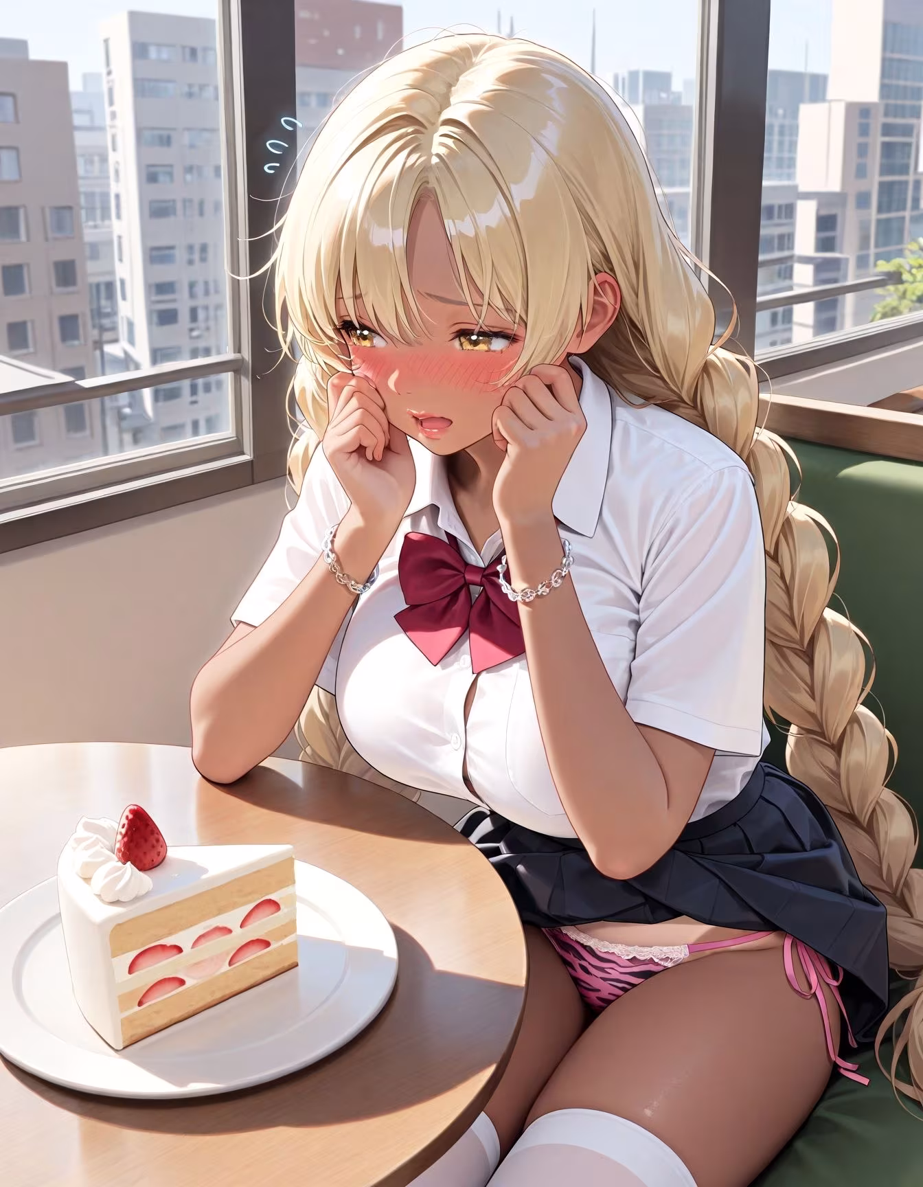 今ここでパンツ見せて 〜誰にもバレないようにね〜