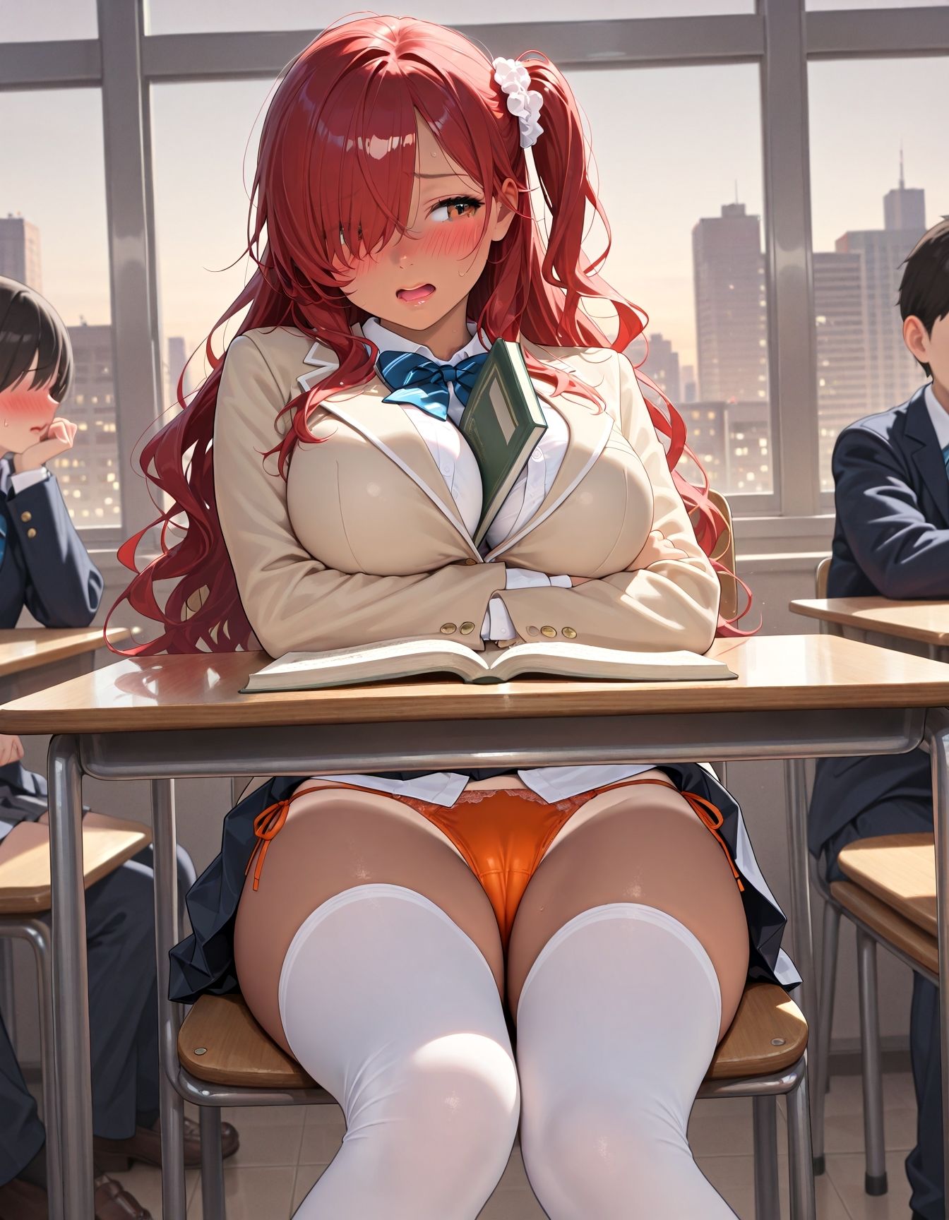 今ここでパンツ見せて 〜誰にもバレないようにね〜