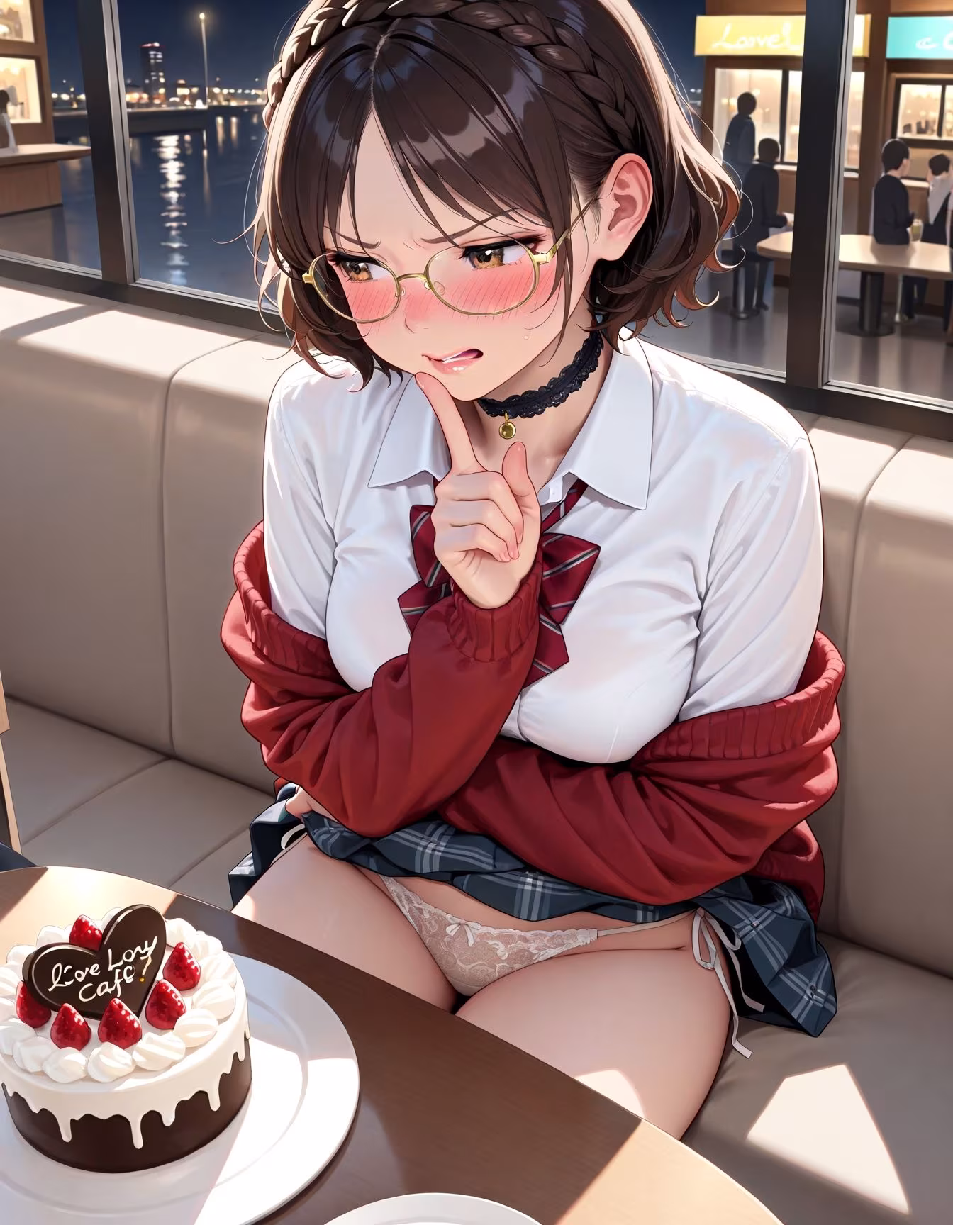 今ここでパンツ見せて 〜誰にもバレないようにね〜