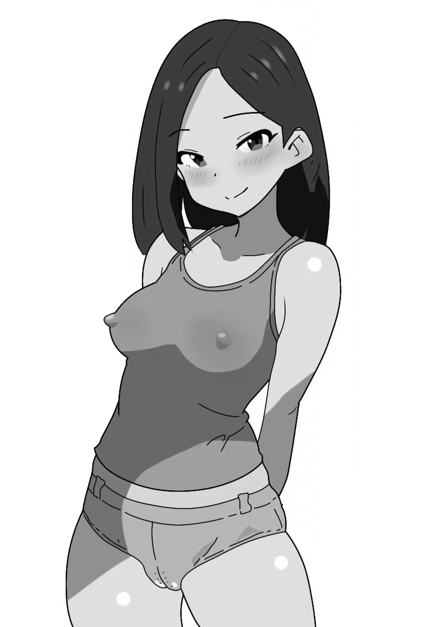 真夏になると平気で家の中で全裸になり、アイスを食べながらアニメを見ている妹の話。