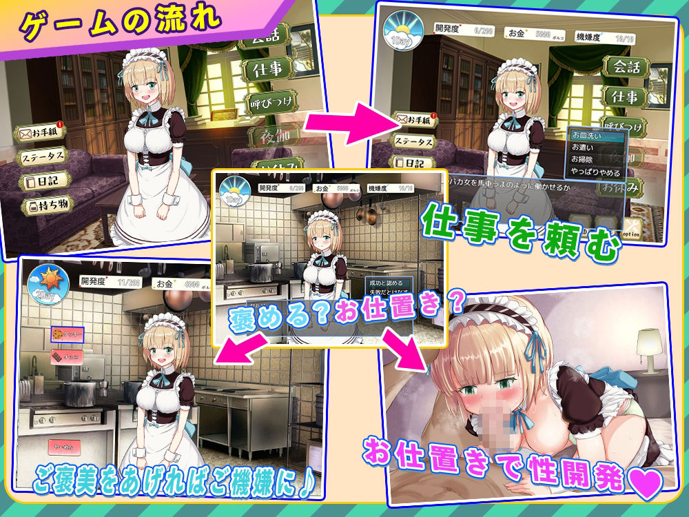 快楽堕ちメイド〜ひどい目に合わされてるはずなのに、なんでこんなに気持ちいいの……〜